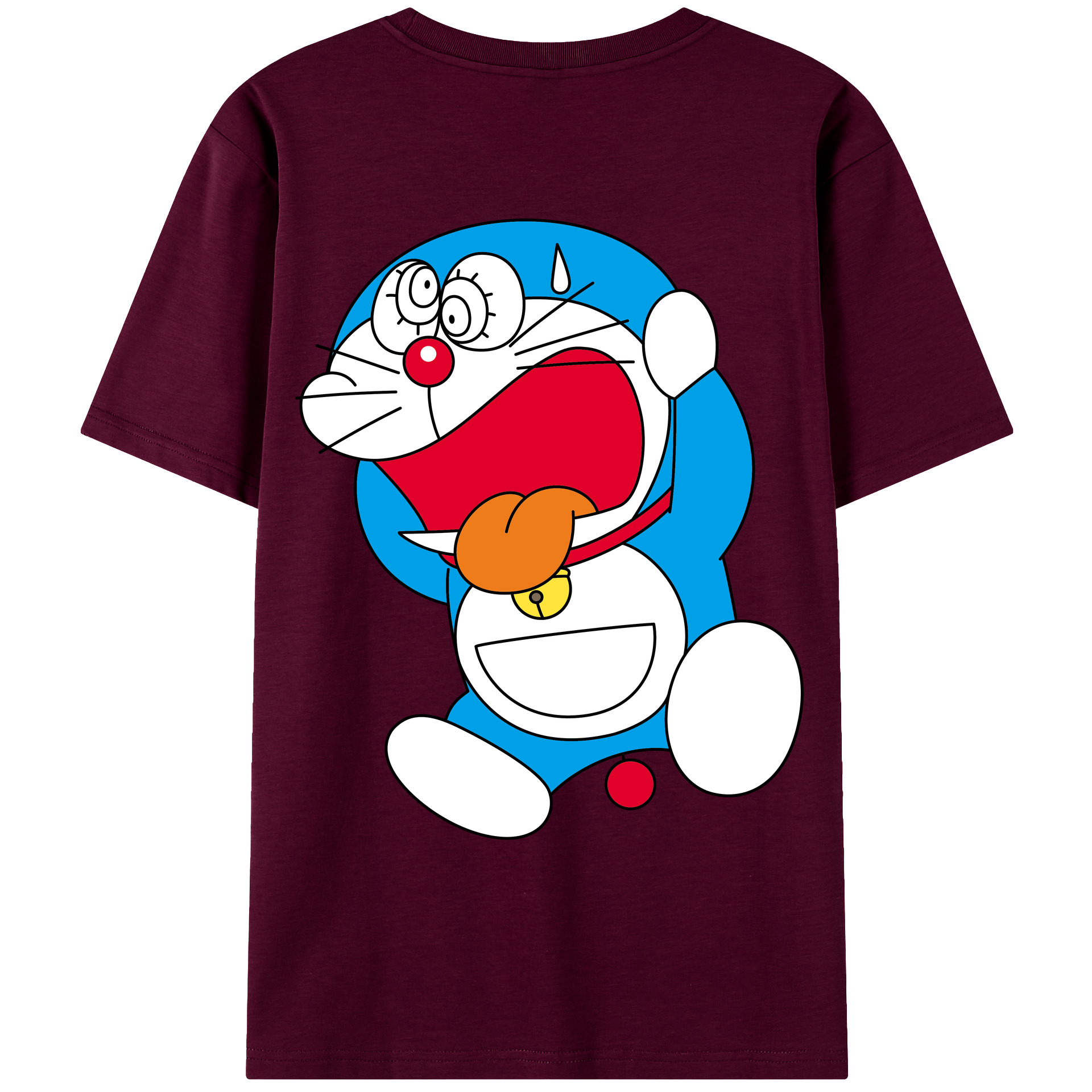 （画像用） ドラえもん Doraemon レディース半袖Tシャツ(バックプリント)